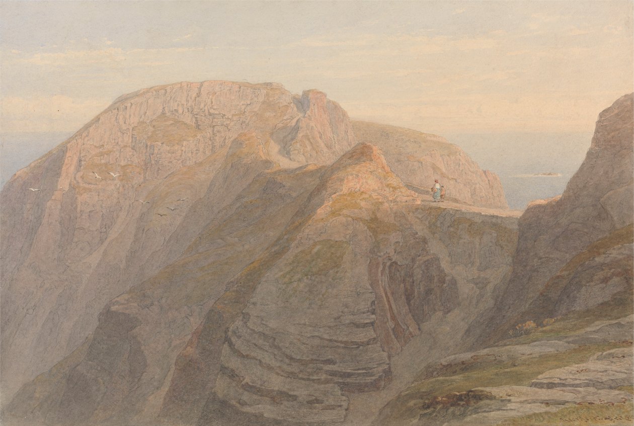 La Coupée, île de Sercq - George Arthur Fripp