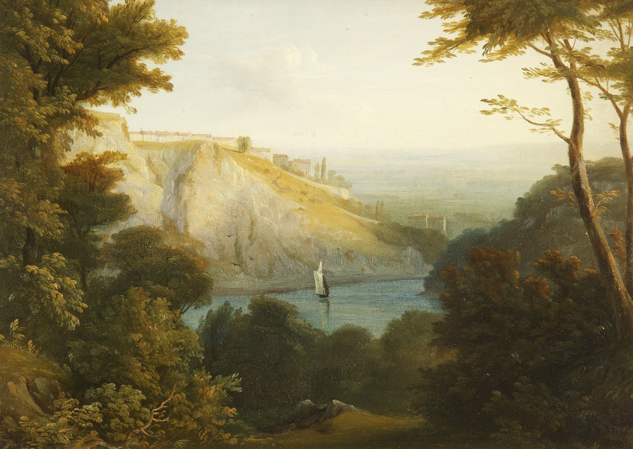 Vue des Gorges de l