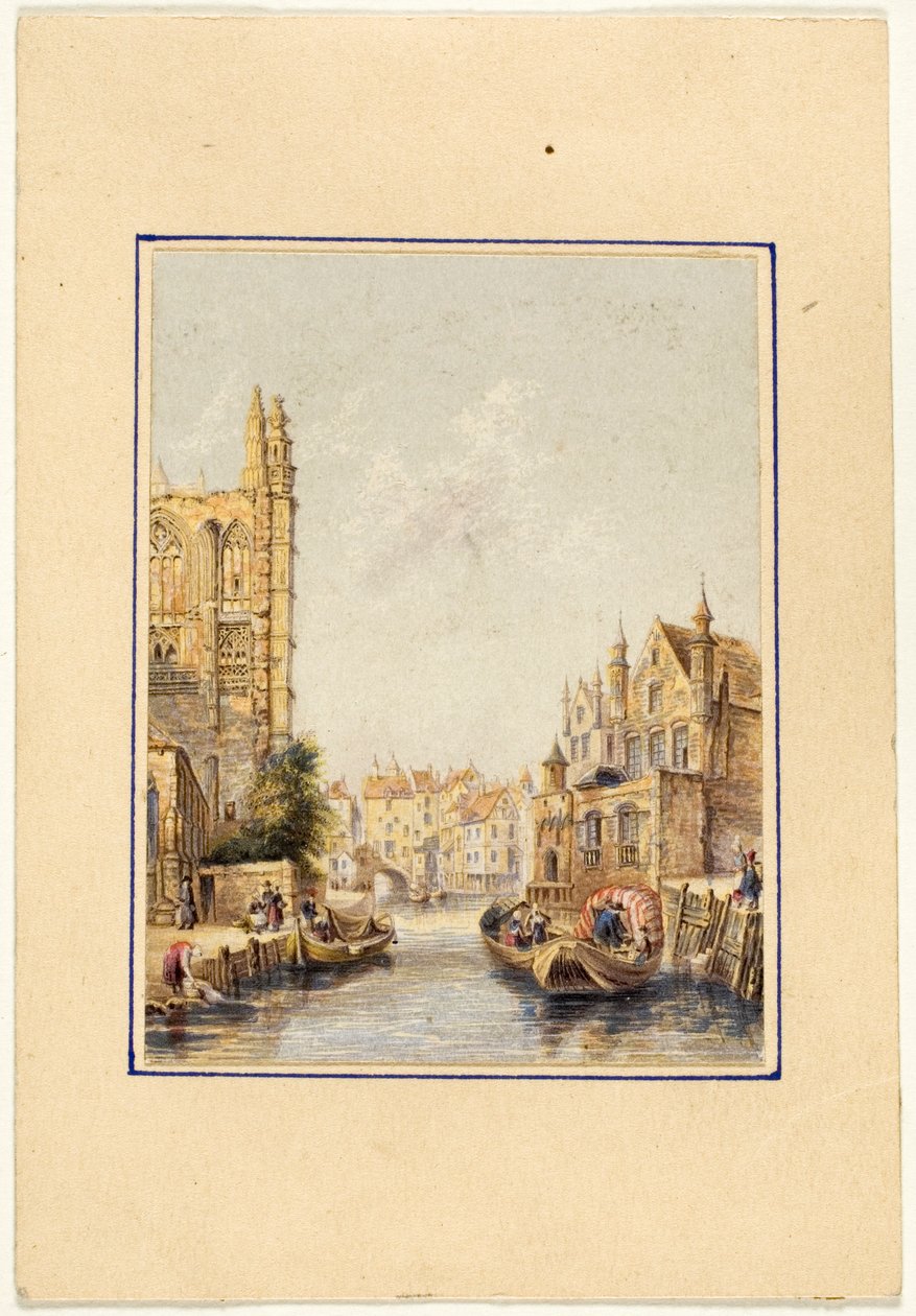 Abbeville - George Baxter