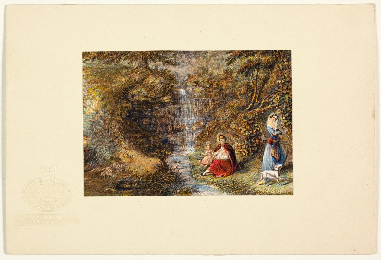 Source goutte à goutte, Hastings - George Baxter