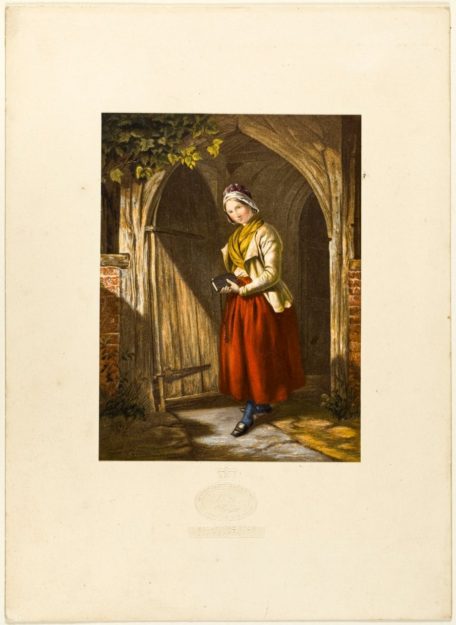 Retour de la prière - George Baxter