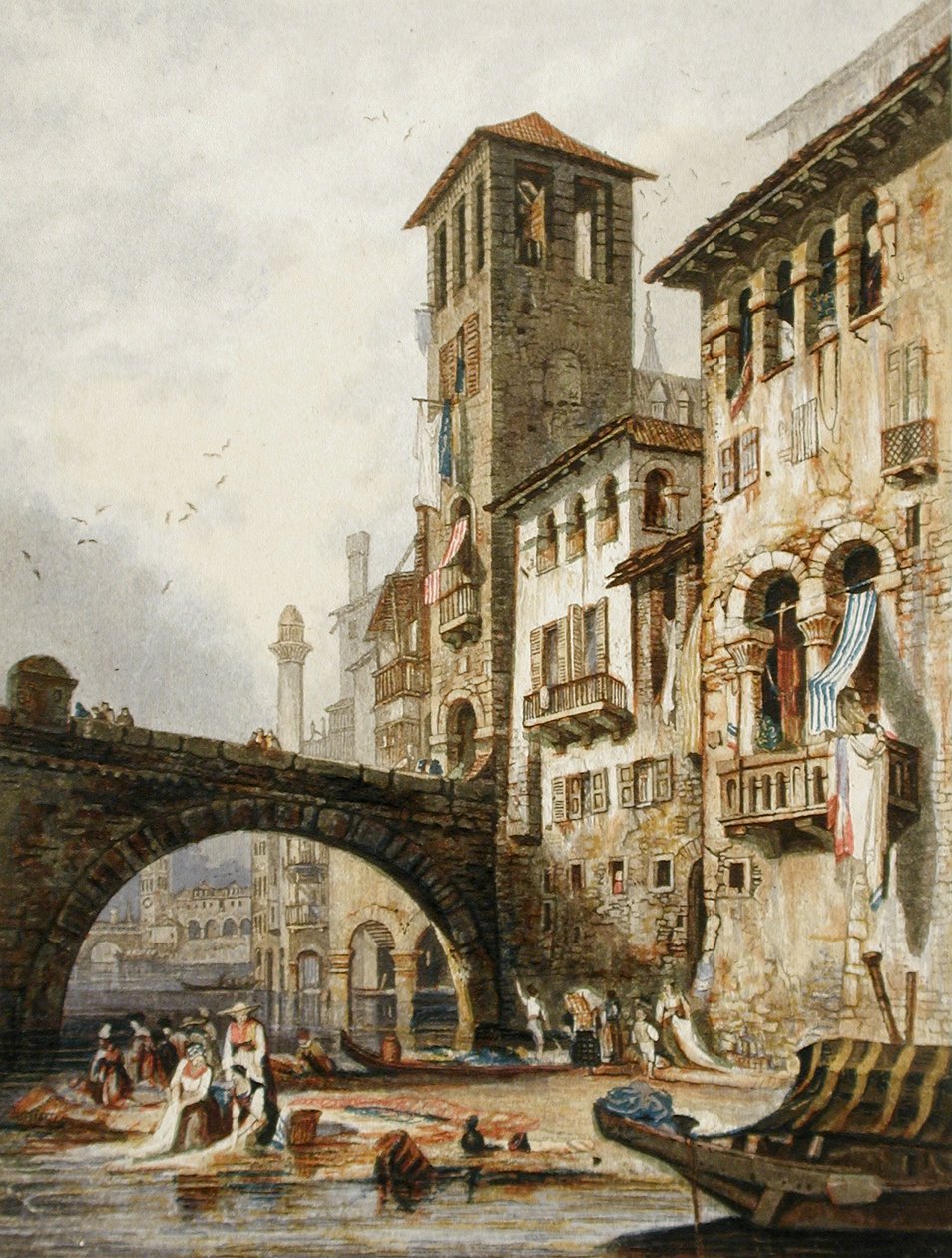Vérone - George Baxter