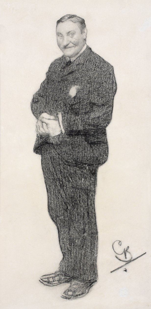 Portrait de H.G. Wells - George Belcher