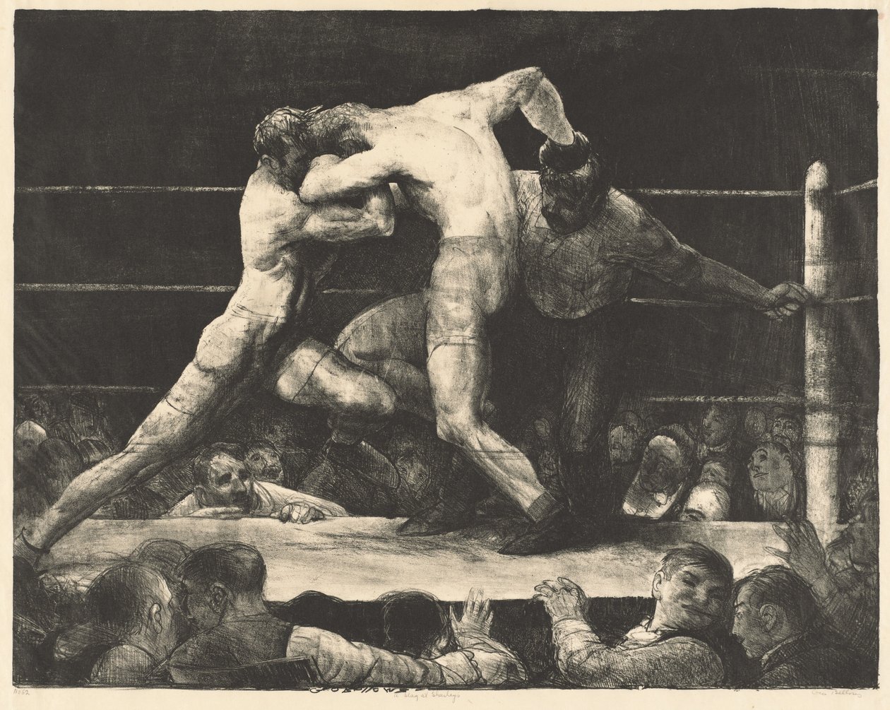 Un Cerf chez Sharkey - George Bellows
