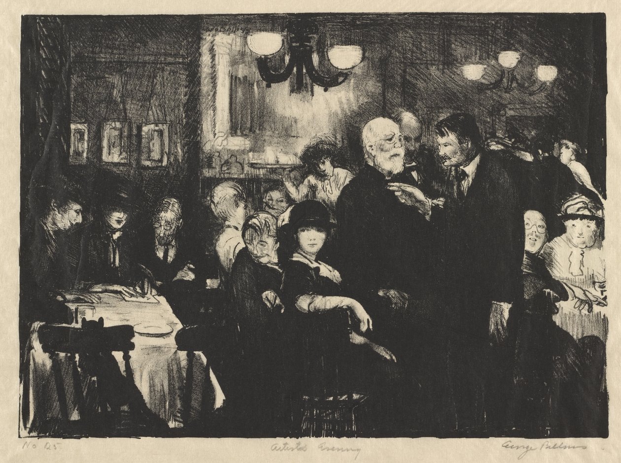 Soirée des artistes - George Bellows