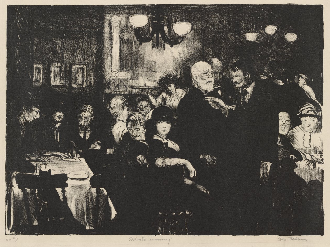 Soirée des artistes - George Bellows