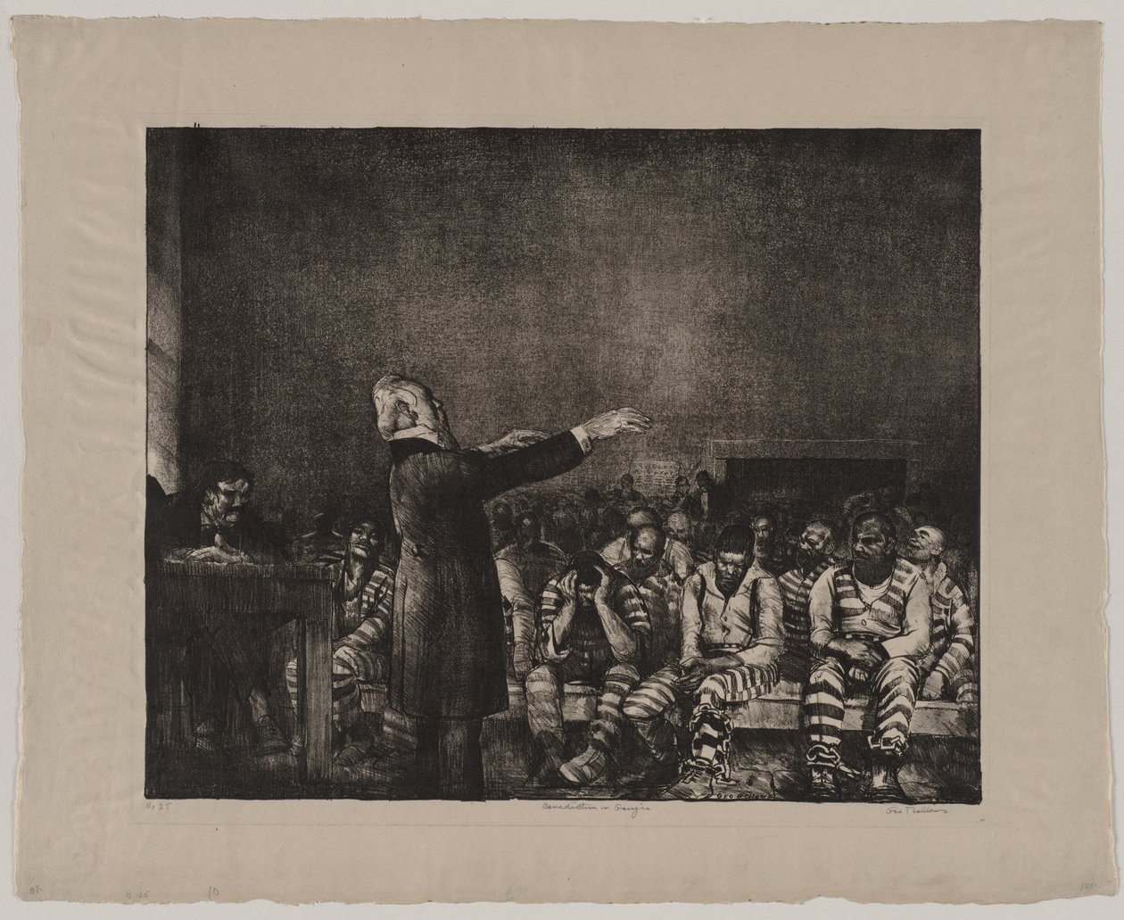 Bénédiction en Géorgie - George Bellows