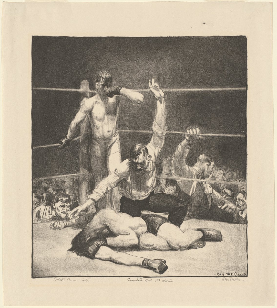 Compté, première pierre - George Bellows
