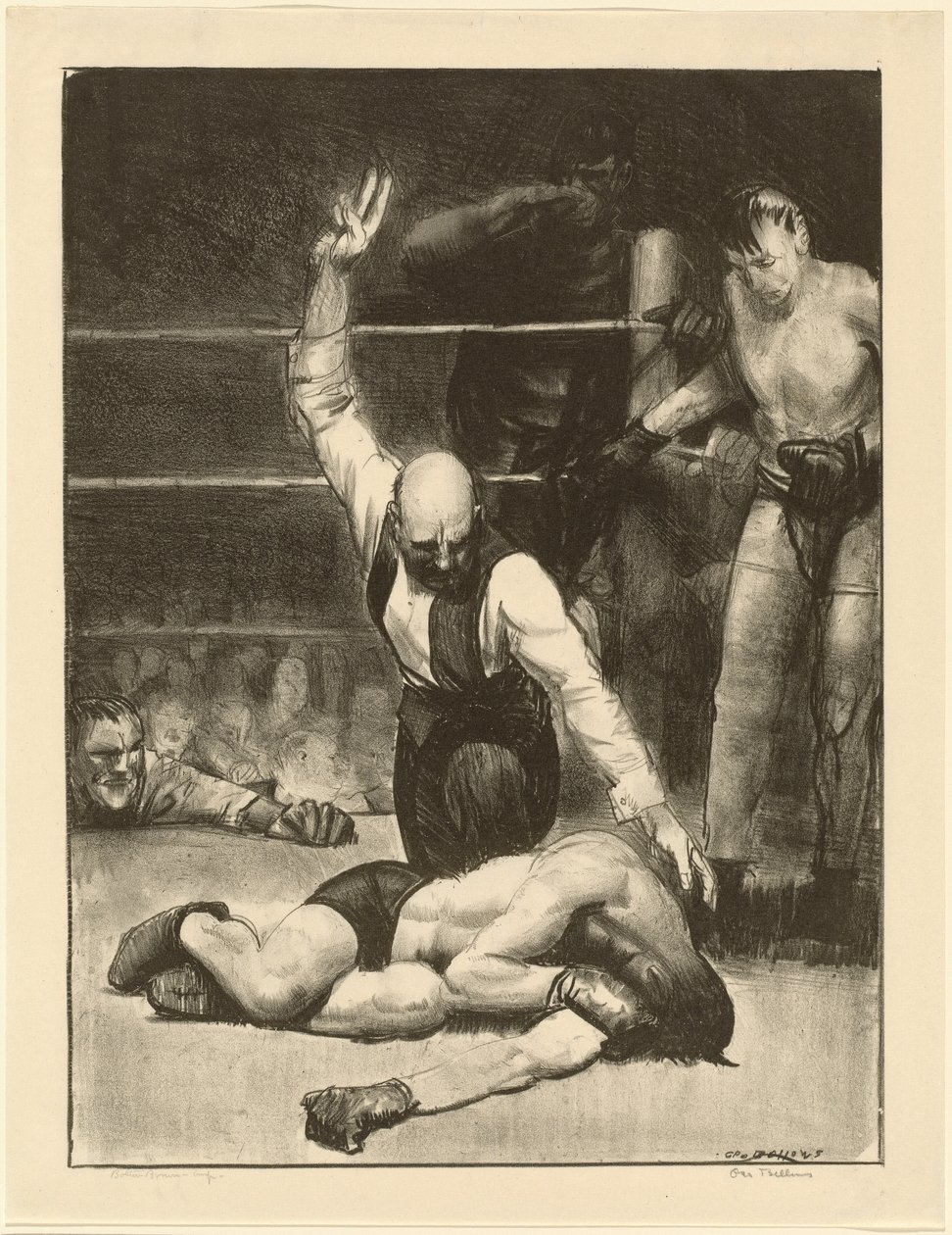 Mis hors combat, deuxième pierre - George Bellows