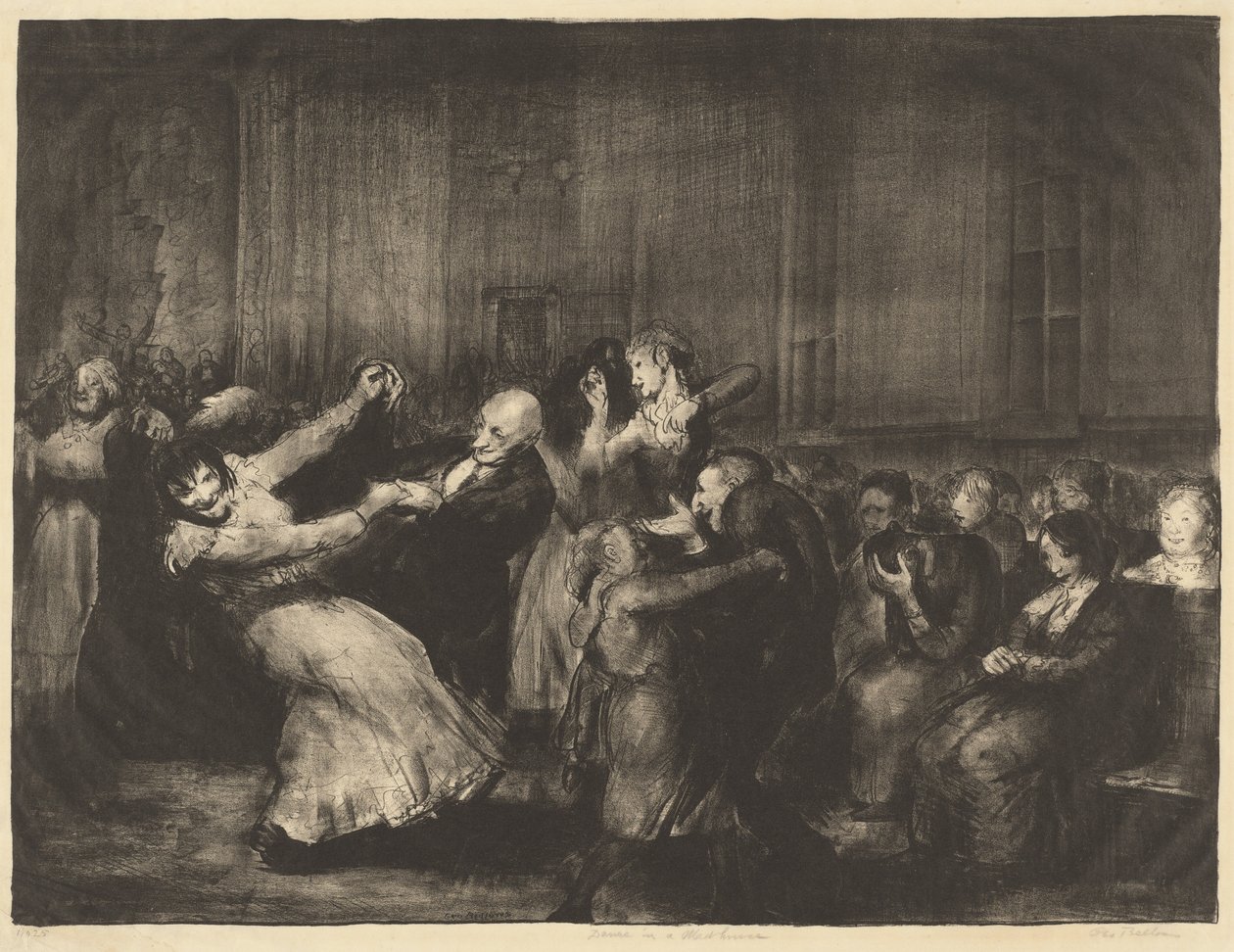 Danse dans un asile de fous - George Bellows