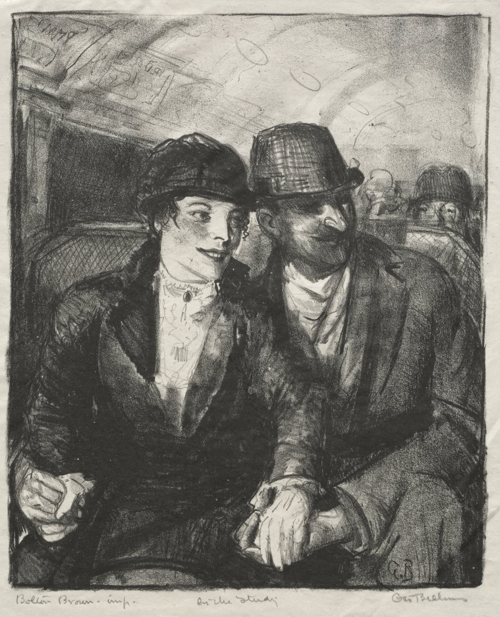 Dans le métro - George Bellows