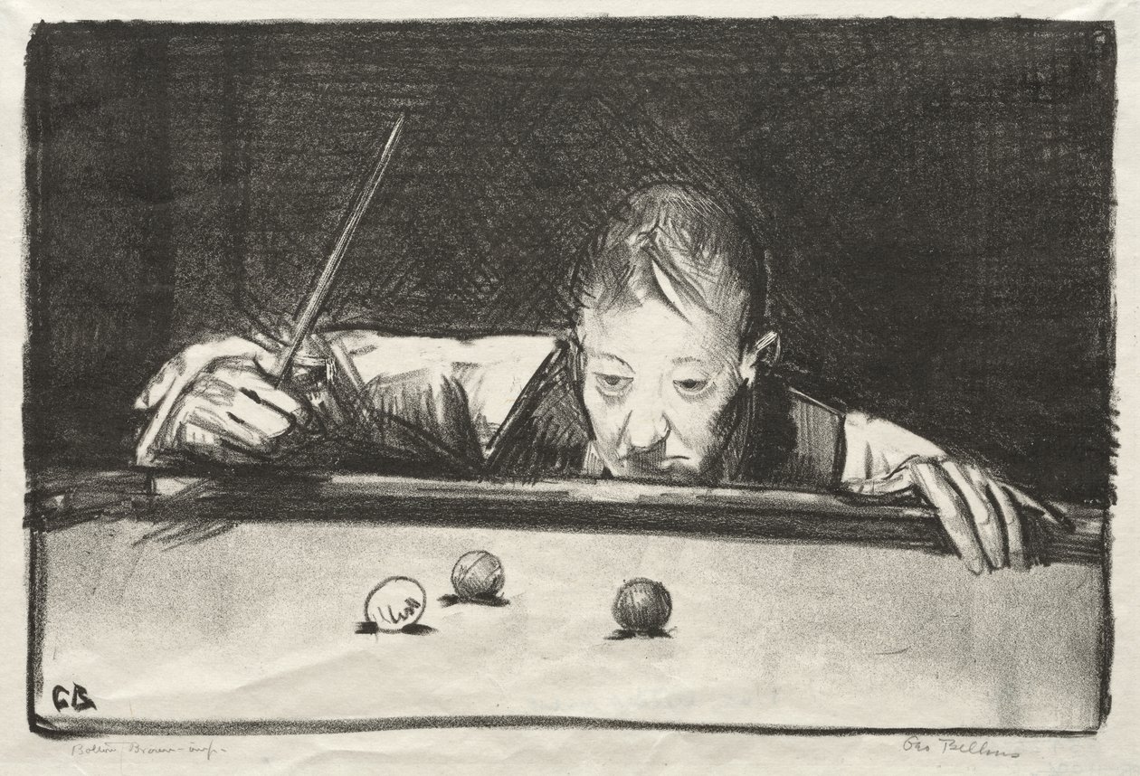 Athlète en intérieur - George Bellows