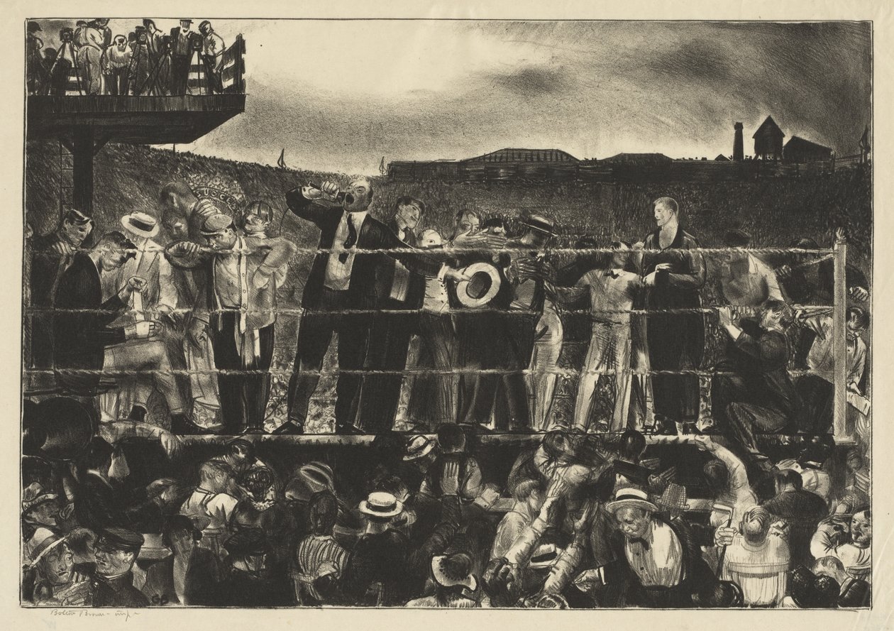 Présentation de Georges Carpentier - George Bellows
