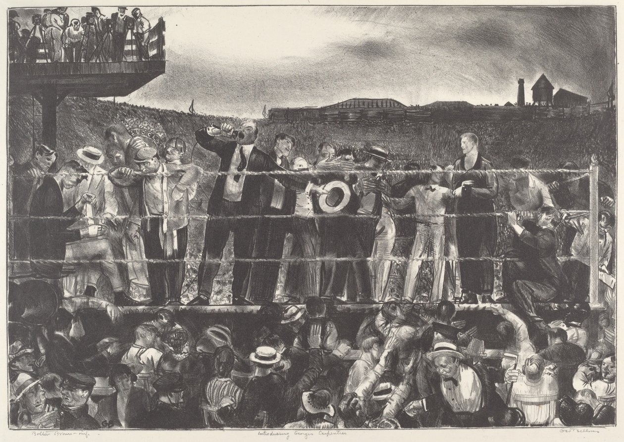 Présentation de Georges Carpentier - George Bellows