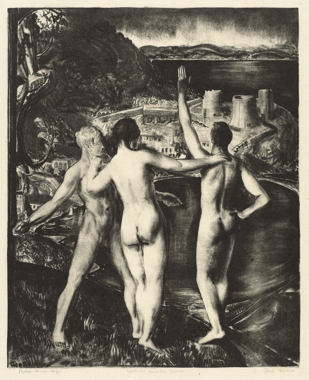 Lychnis et ses fils - George Bellows