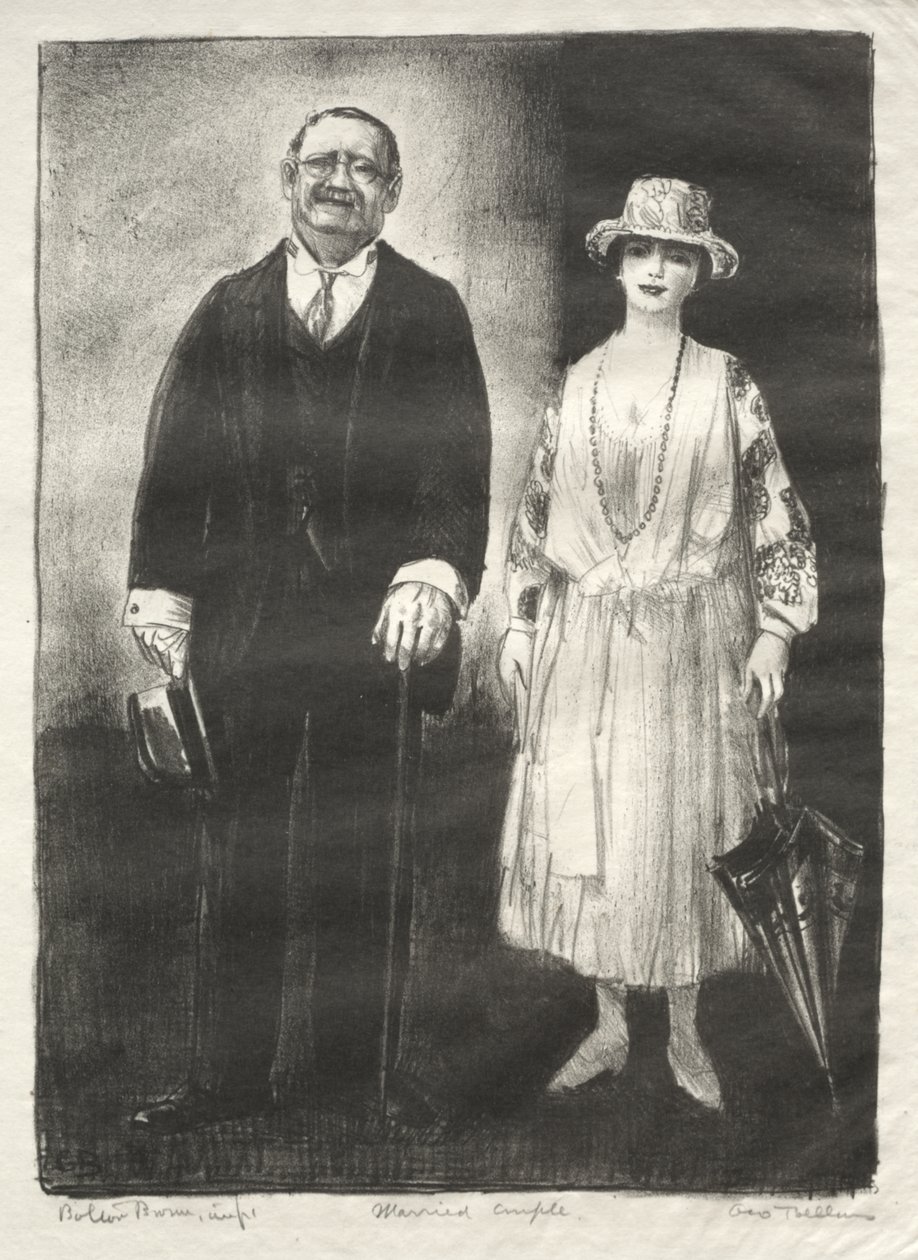 Couple marié - George Bellows