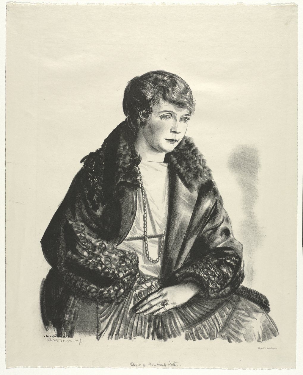 Mme Herb Roth - George Bellows