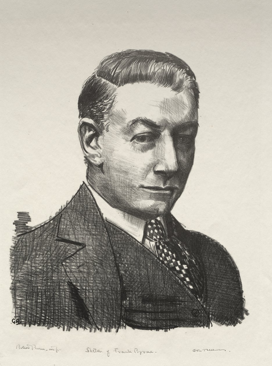 Esquisse de Frank Byrne - George Bellows