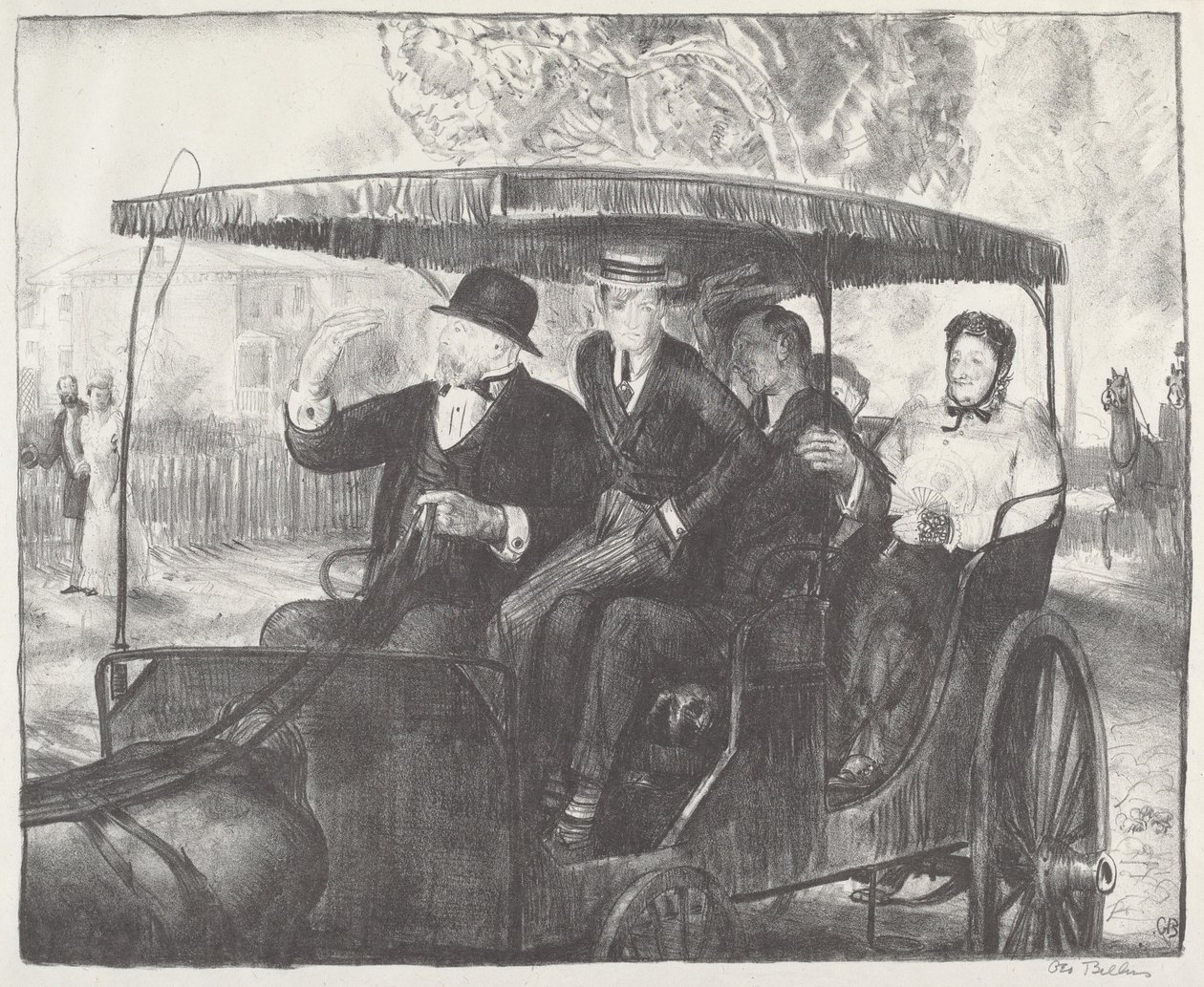 Dimanche 1897 - George Bellows