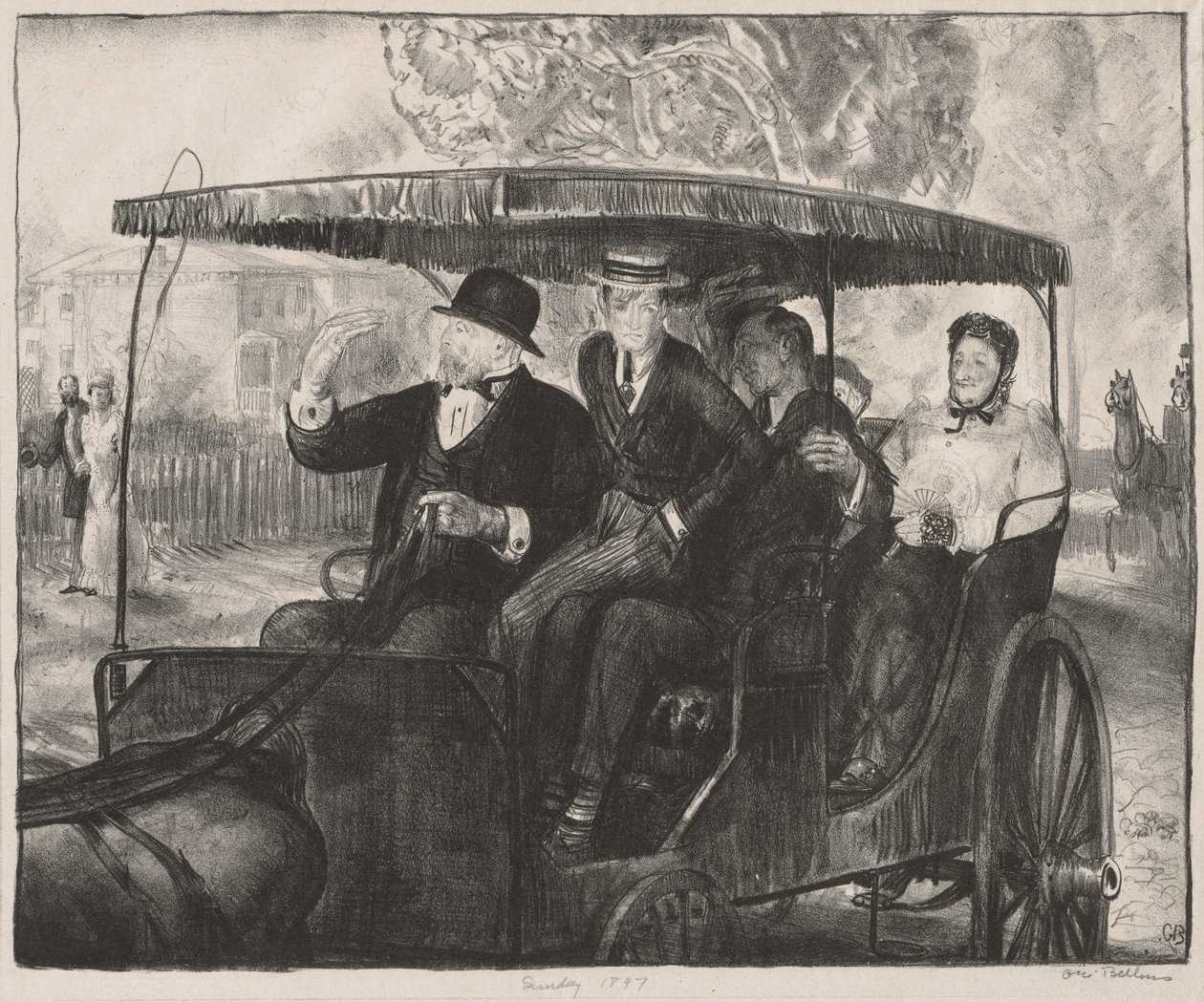Dimanche 1897 - George Bellows