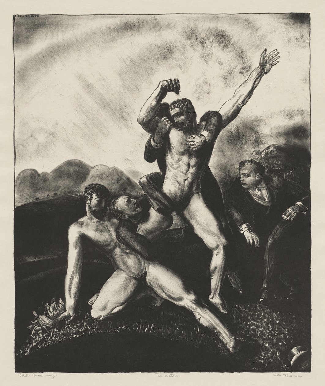 La bataille - George Bellows