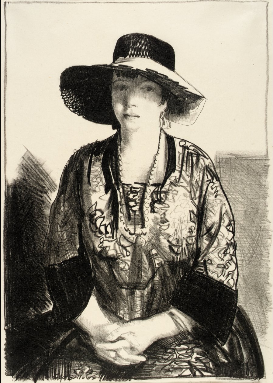Le Black Hat - George Bellows