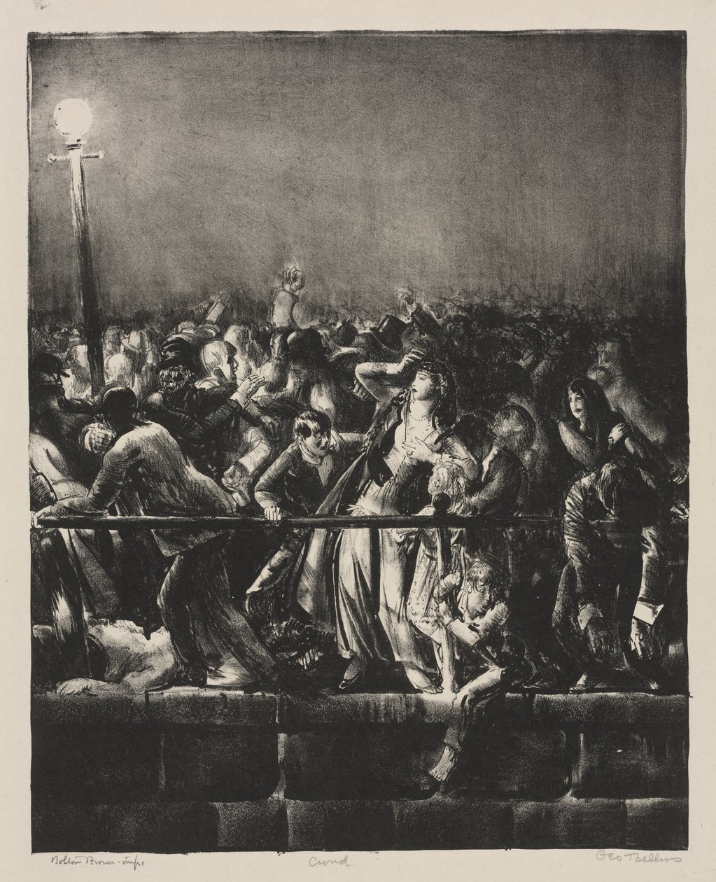La foule - George Bellows