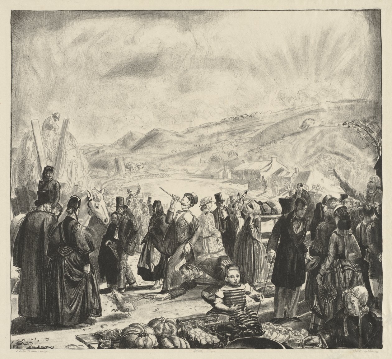 La Foire irlandaise - George Bellows