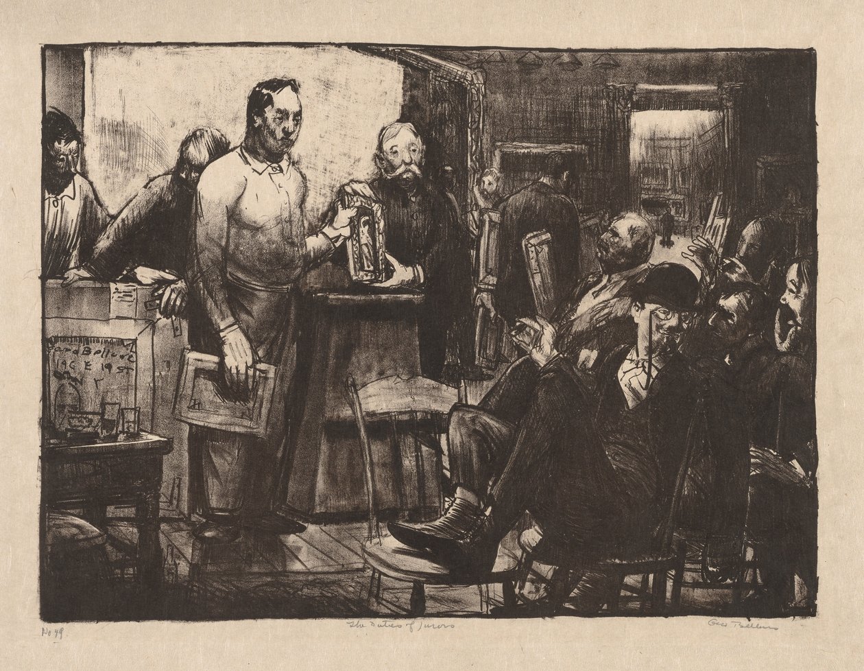 Le jury - George Bellows