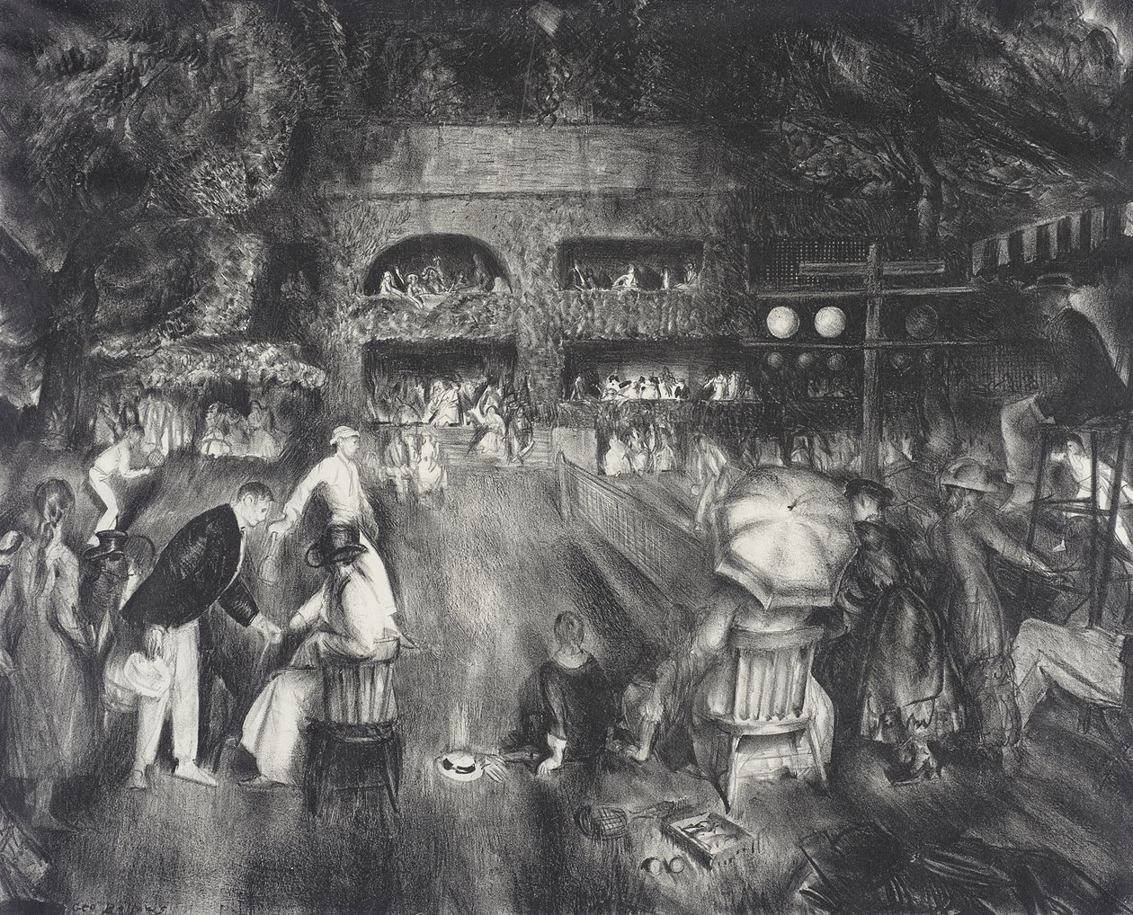 Le tournoi - George Bellows
