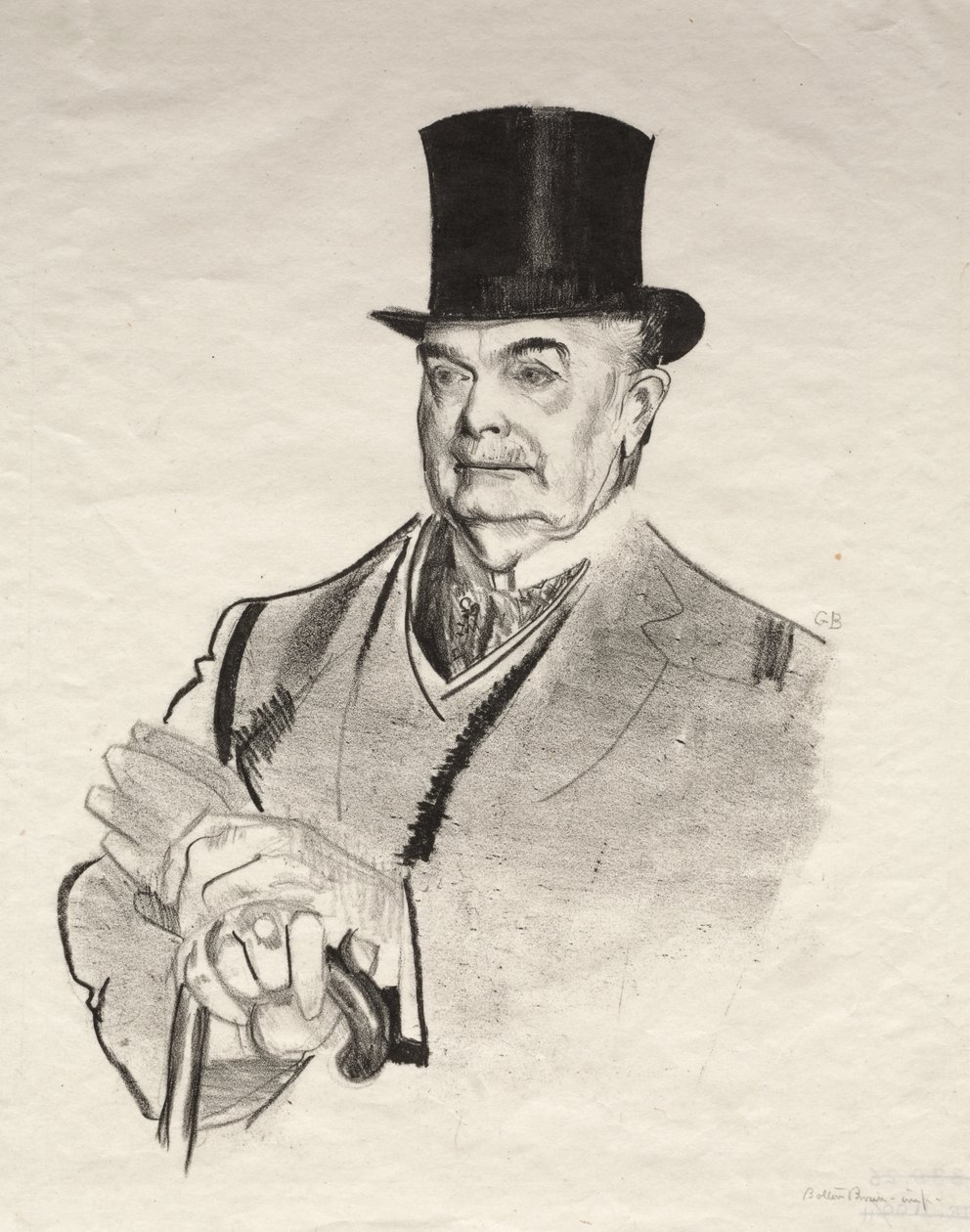 W. E. Story, Esq., premier état - George Bellows