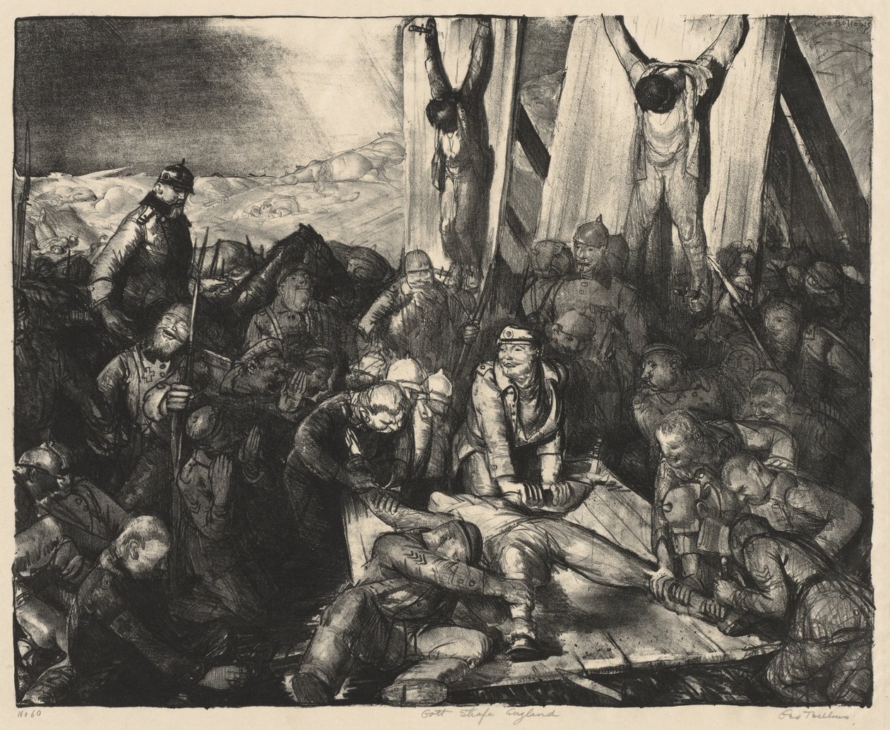 Série « War » :  La punition divine, Angleterre - George Bellows
