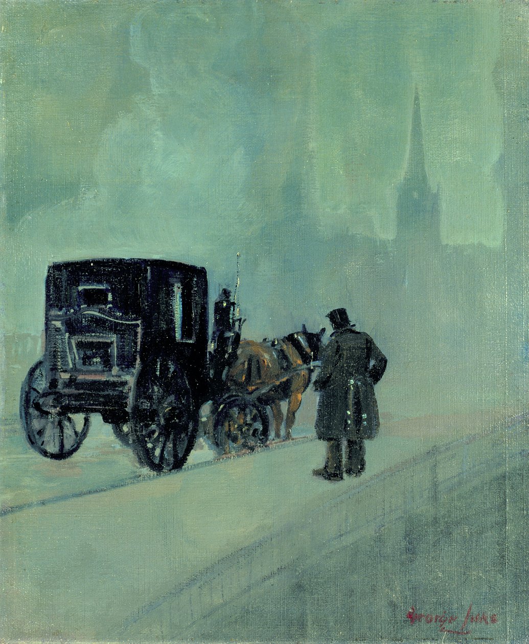 Une nuit brumeuse - George Benjamin Luks