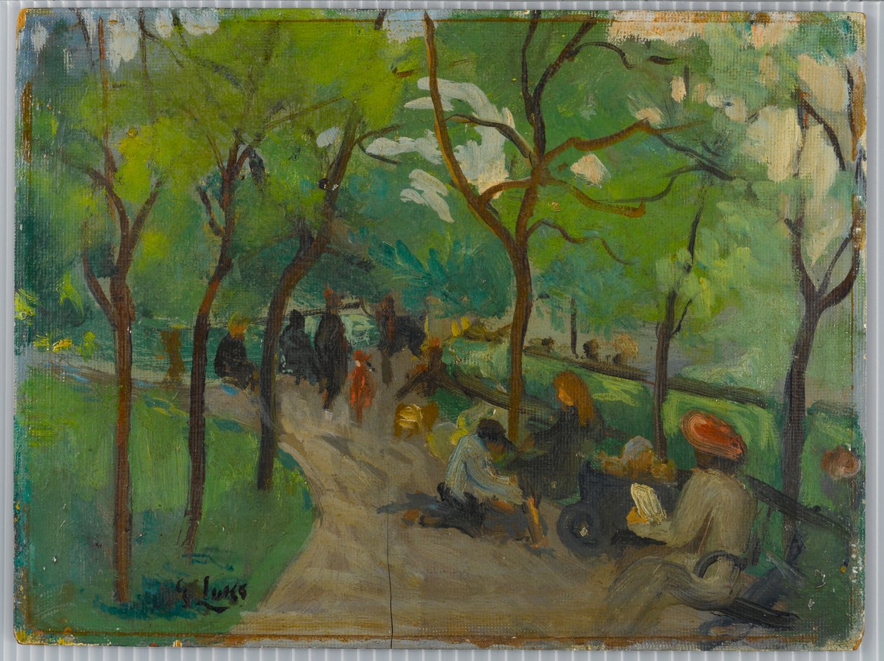 Parc Prospect, vers 1902-10 - George Benjamin Luks