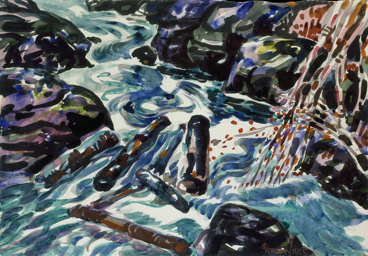 Le ruisseau, Nouvelle-Écosse - George Benjamin Luks