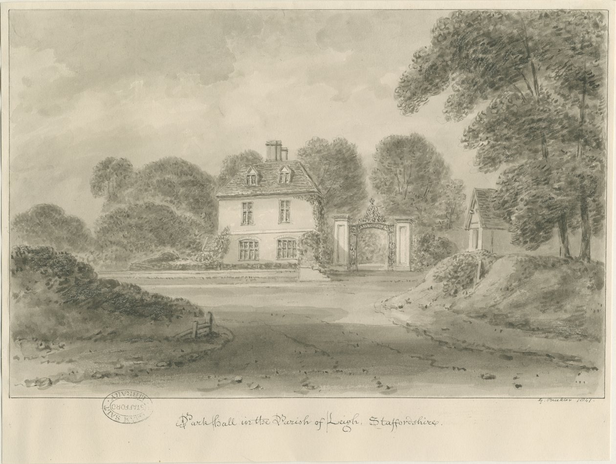Leigh - "Park Hall" - George Buckler