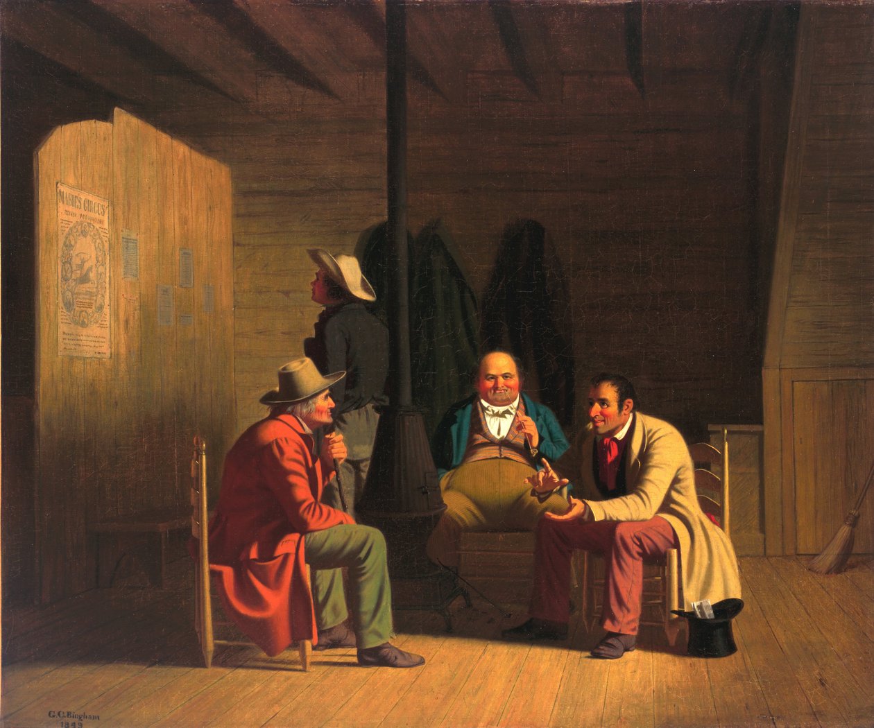 Politicien national - George Caleb Bingham