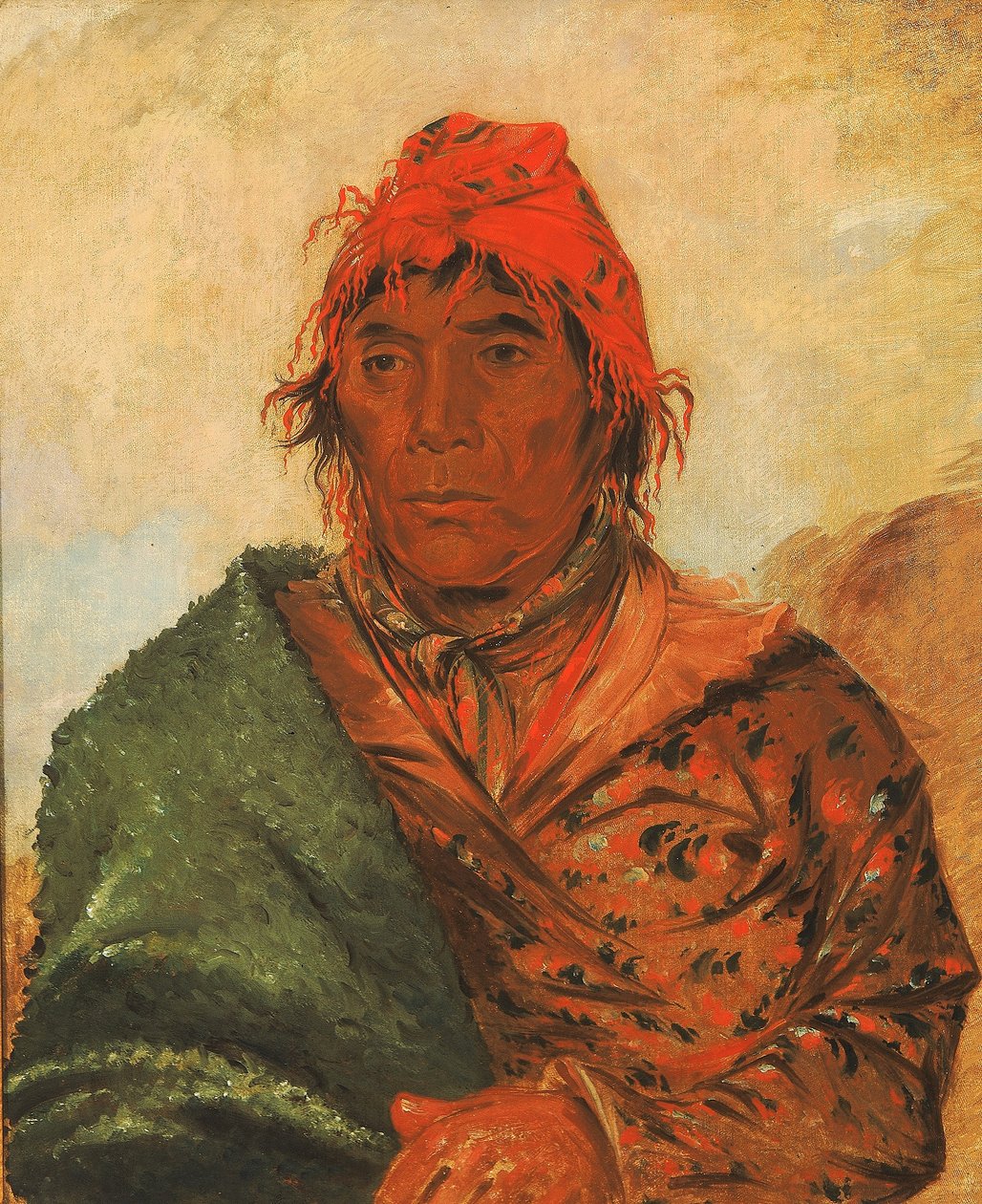 Ee-mat-lá-, roi Phillip, deuxième chef - George Catlin