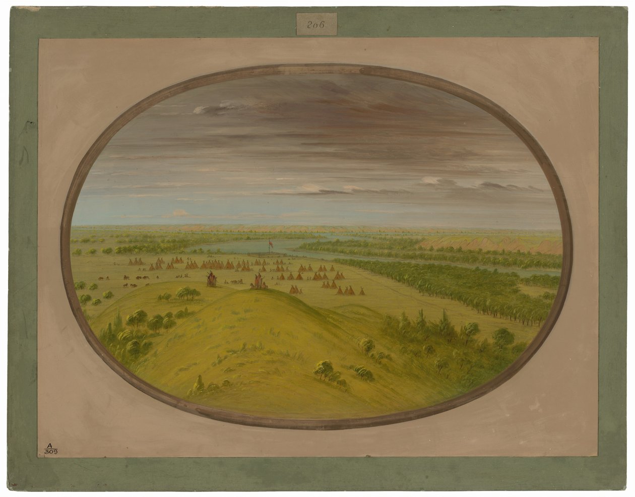 Fort Union - George Catlin
