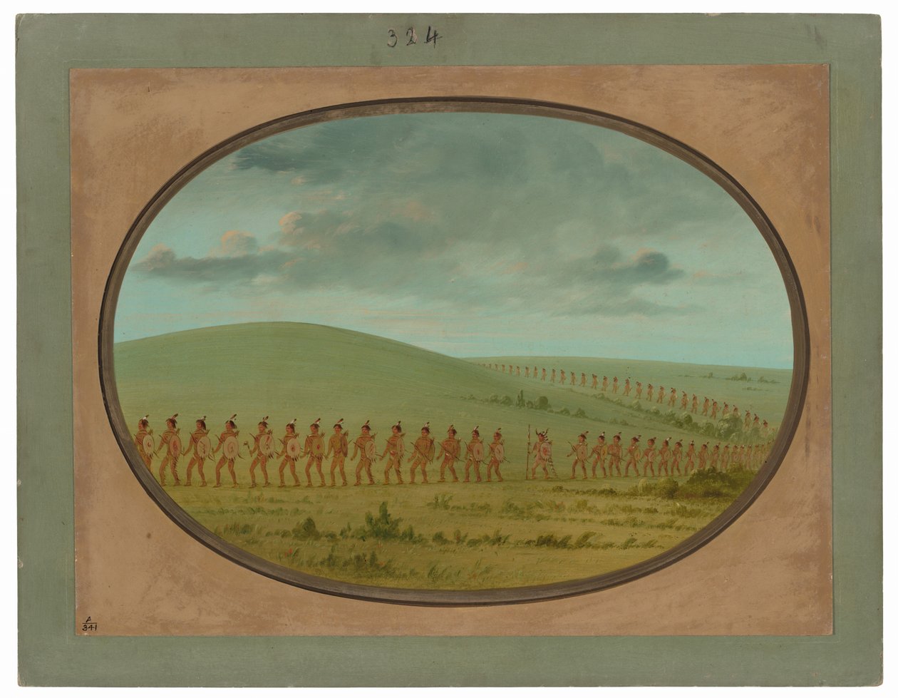 Dossier indien - Iowa - George Catlin