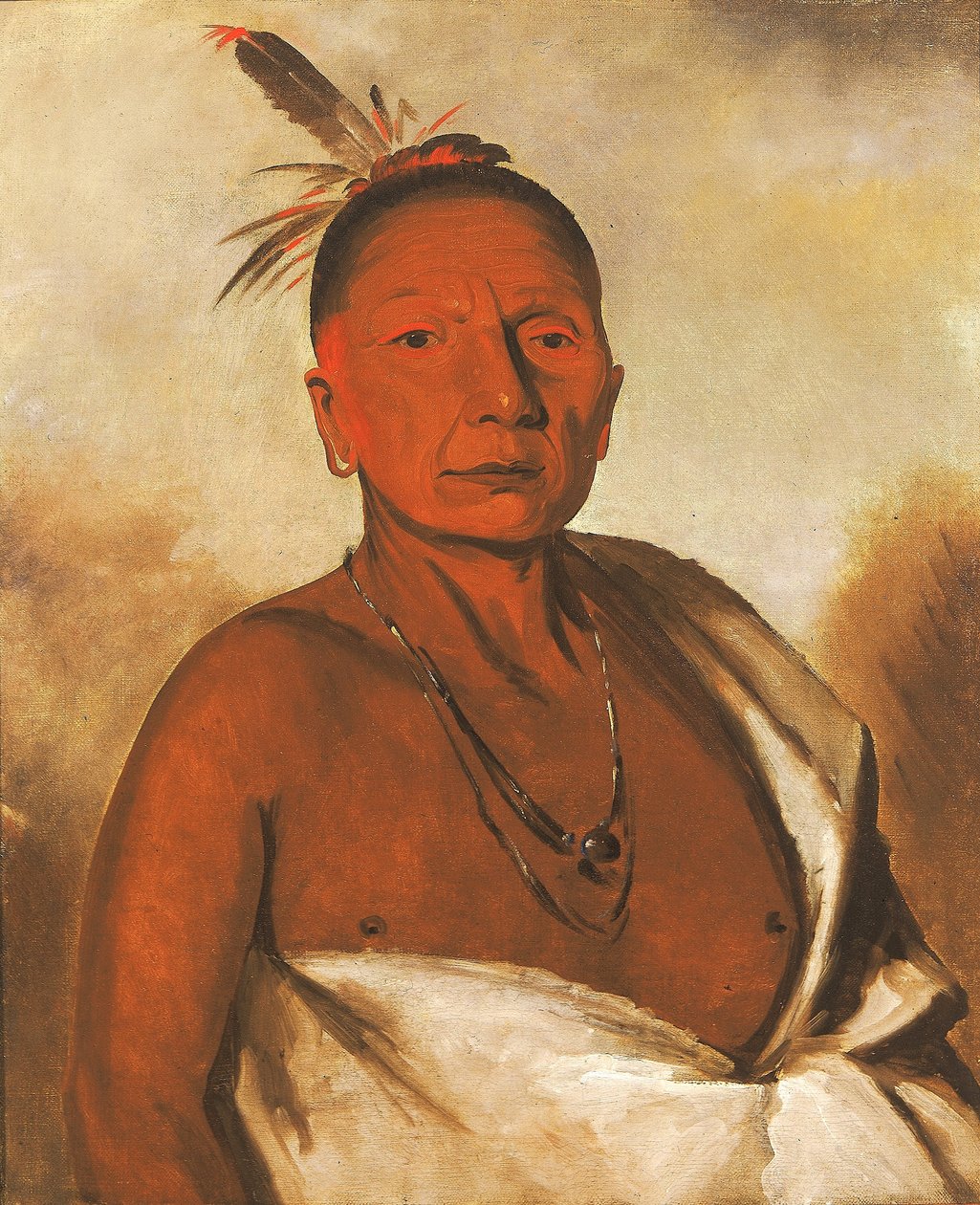 Kid-á-day, un brave distingué - George Catlin
