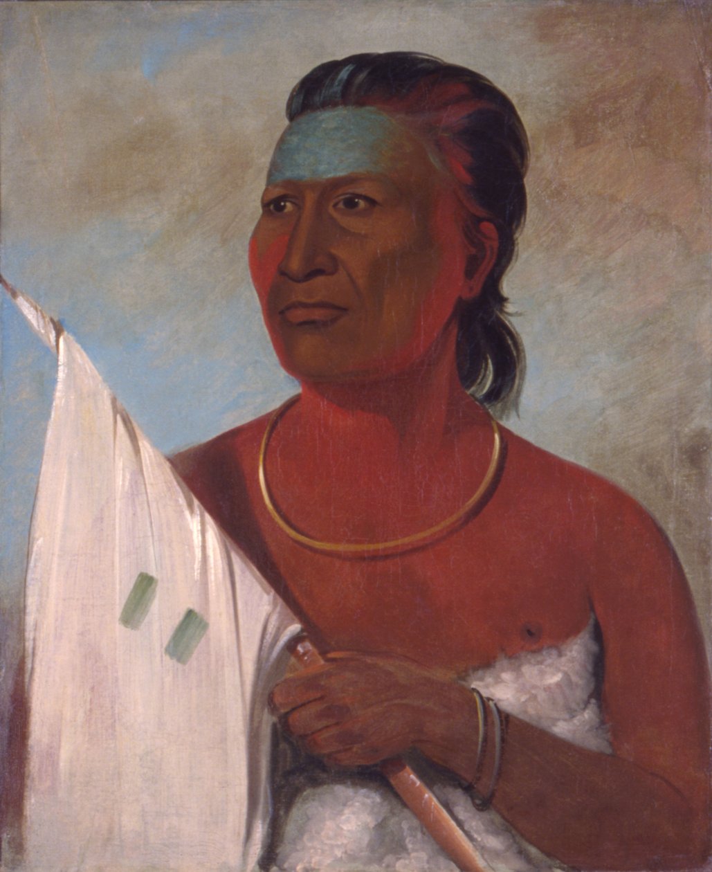 Náh-pope, Soup, conseiller de Black Hawk - George Catlin