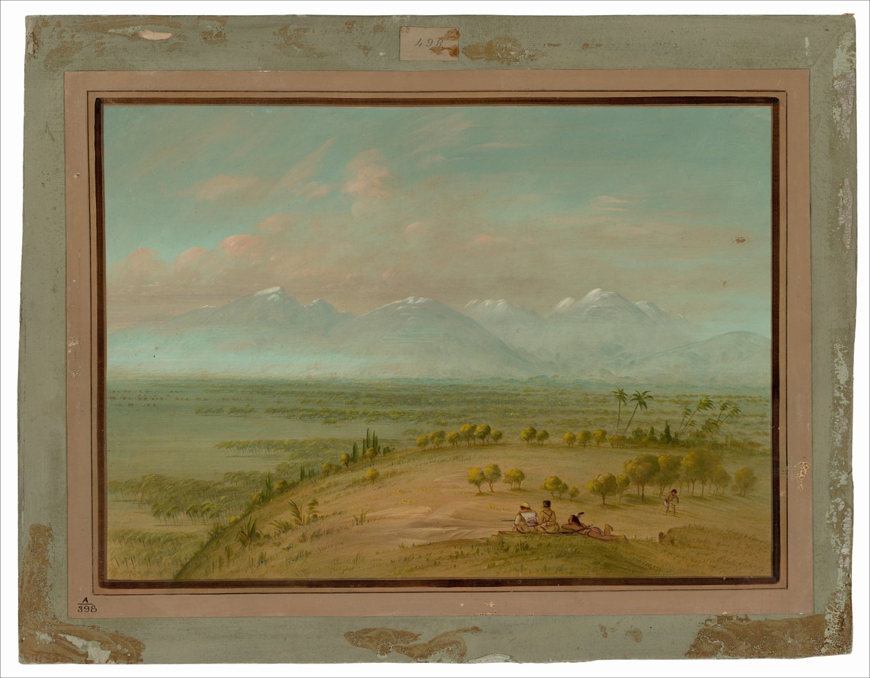 Vue de la Pampa del Sacramento - George Catlin