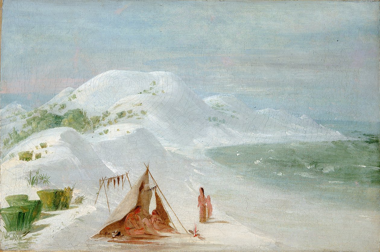 White Sand Bluffs, sur l