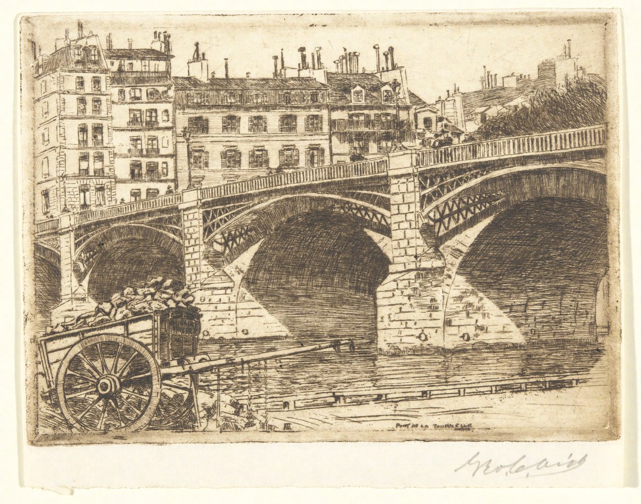 Pont de la Tournelle - George-Charles Aid