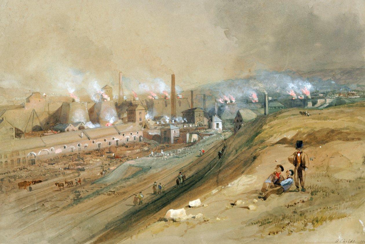 Usines de Dowlais - George Childs