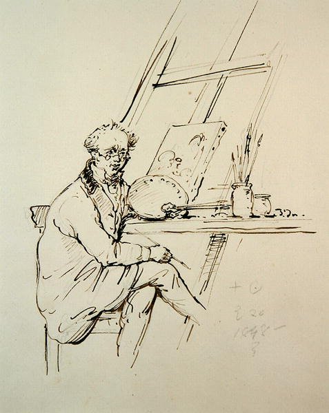 Autoportrait - George Chinnery