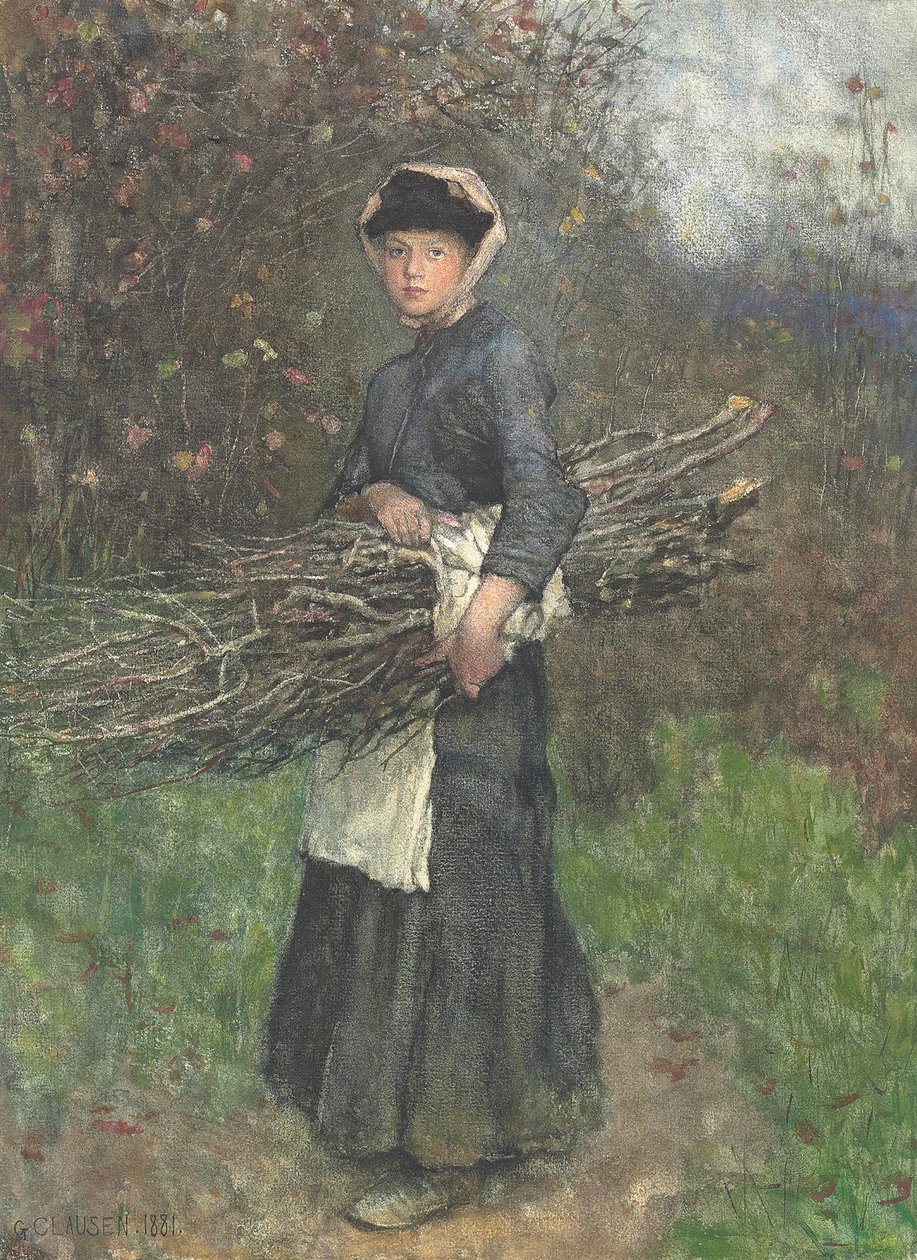 Ramassage de Bois de Chauffage - George Clausen
