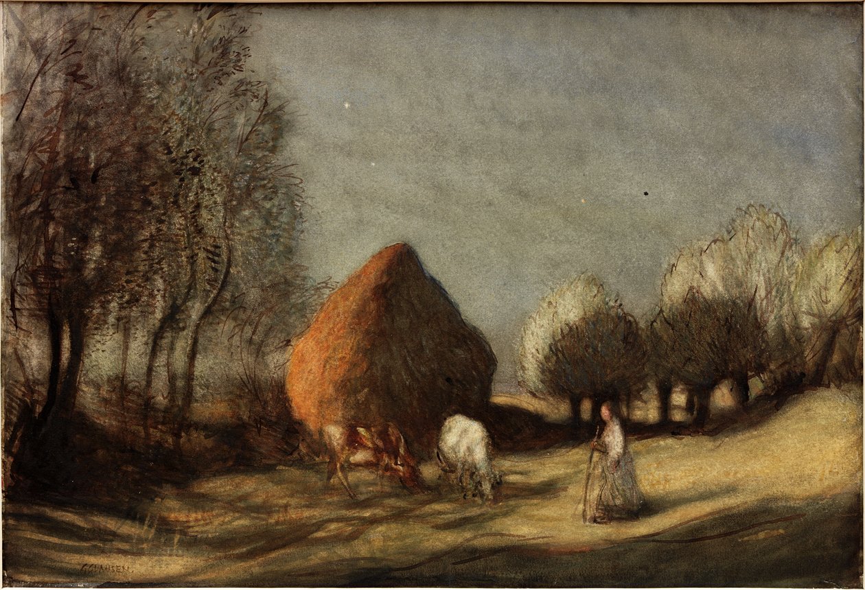 Champ de foin, Widdington, vers 1893 - George Clausen