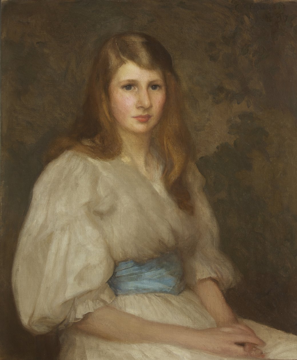 Portrait de Margaret Hilton Smith, âgée de 15 ans - George Clausen
